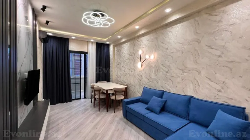 Satılır 2 otaqlı Mənzil Yeni tikili 55 m² Həzi Aslanov m. - şəkil 4