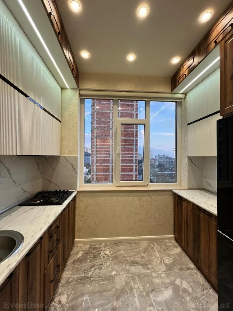 Satılır 2 otaqlı Mənzil Yeni tikili 55 m² Həzi Aslanov m. - şəkil 5