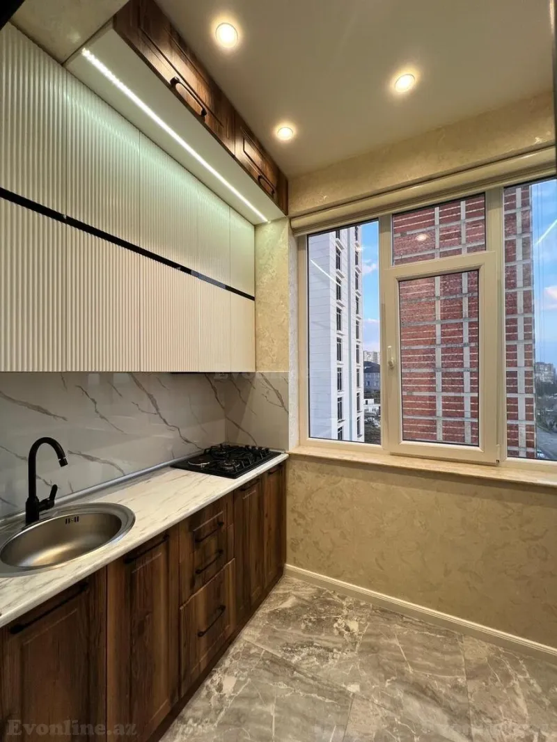 Satılır 2 otaqlı Mənzil Yeni tikili 55 m² Həzi Aslanov m. - şəkil 7