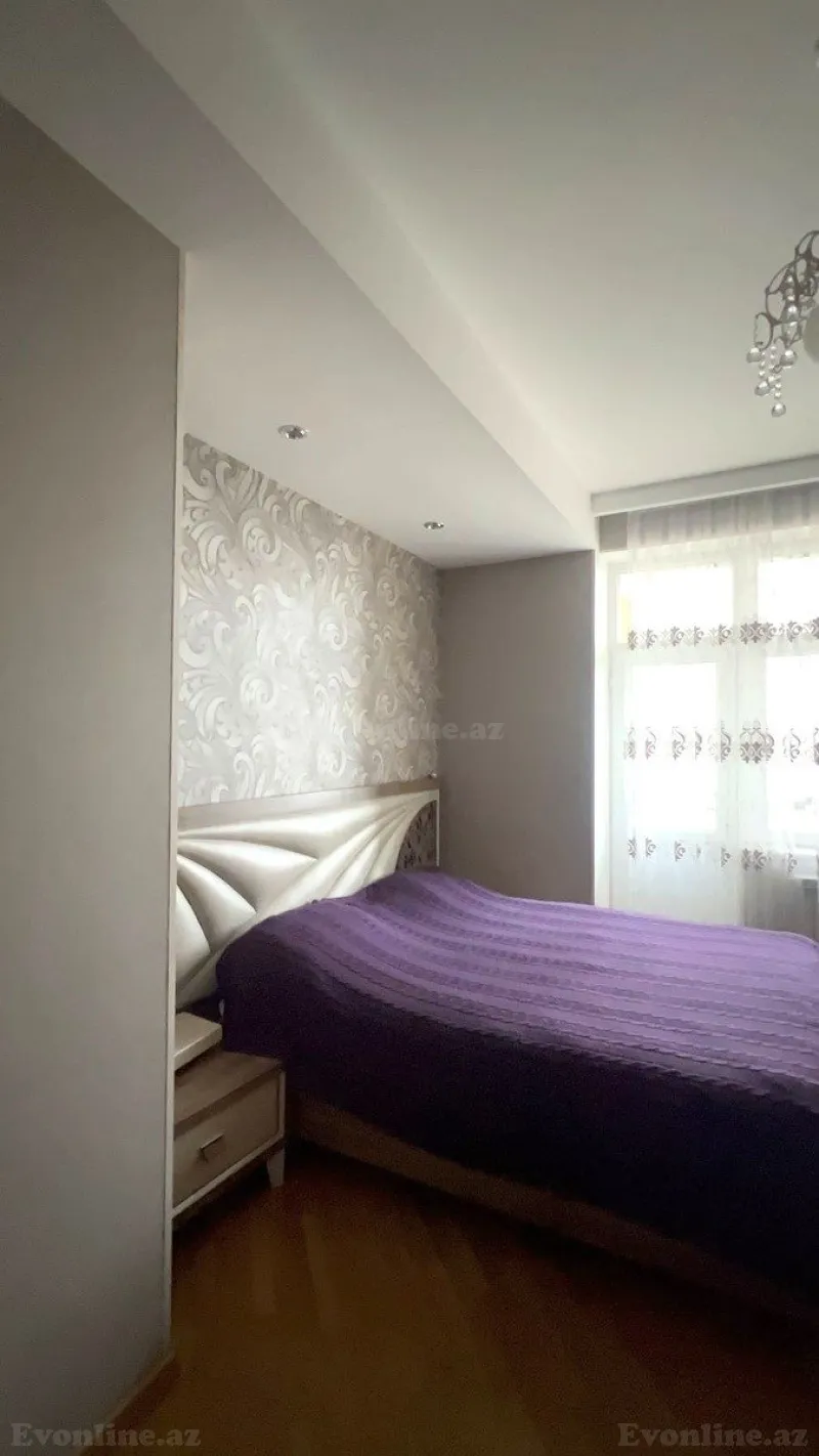 Satılır 3 otaqlı Mənzil Yeni tikili 105 m² Qara Qarayev m. - şəkil 3