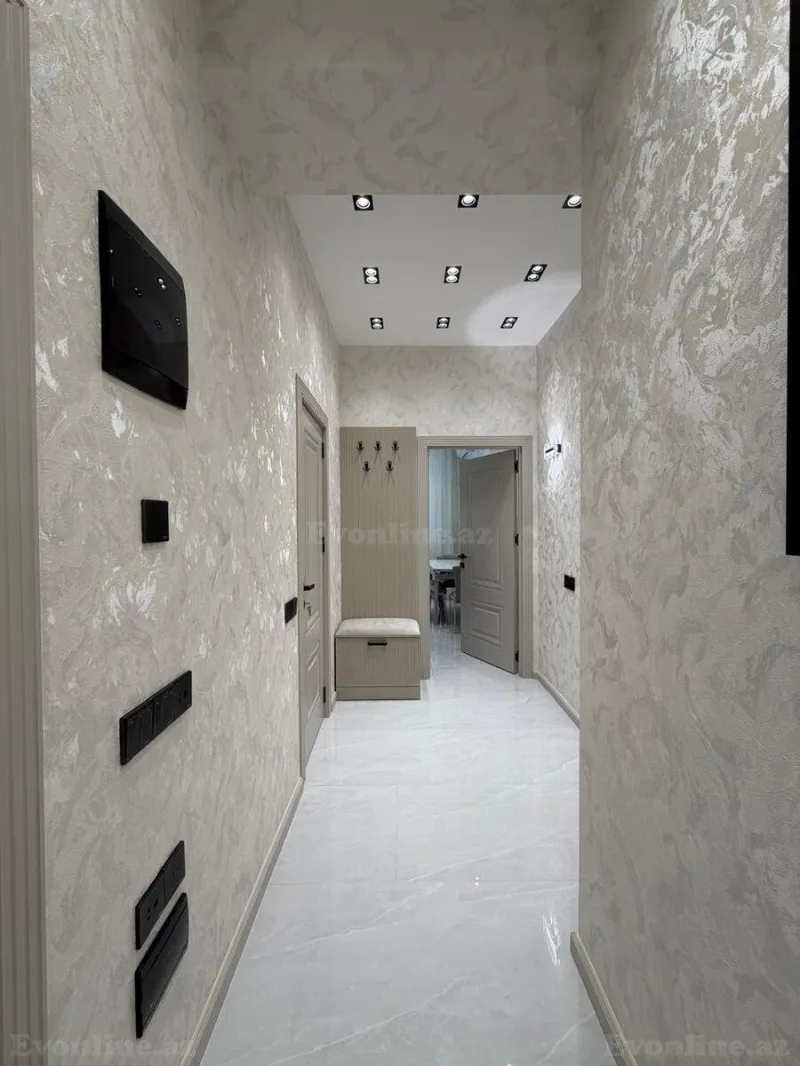 Satılır 2 otaqlı Mənzil Yeni tikili 80 m² Həzi Aslanov m. - şəkil 9