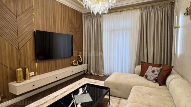 Kirayə verilir 2 otaqlı Mənzil Yeni tikili 100 m² Nəsimi r. - şəkil 2