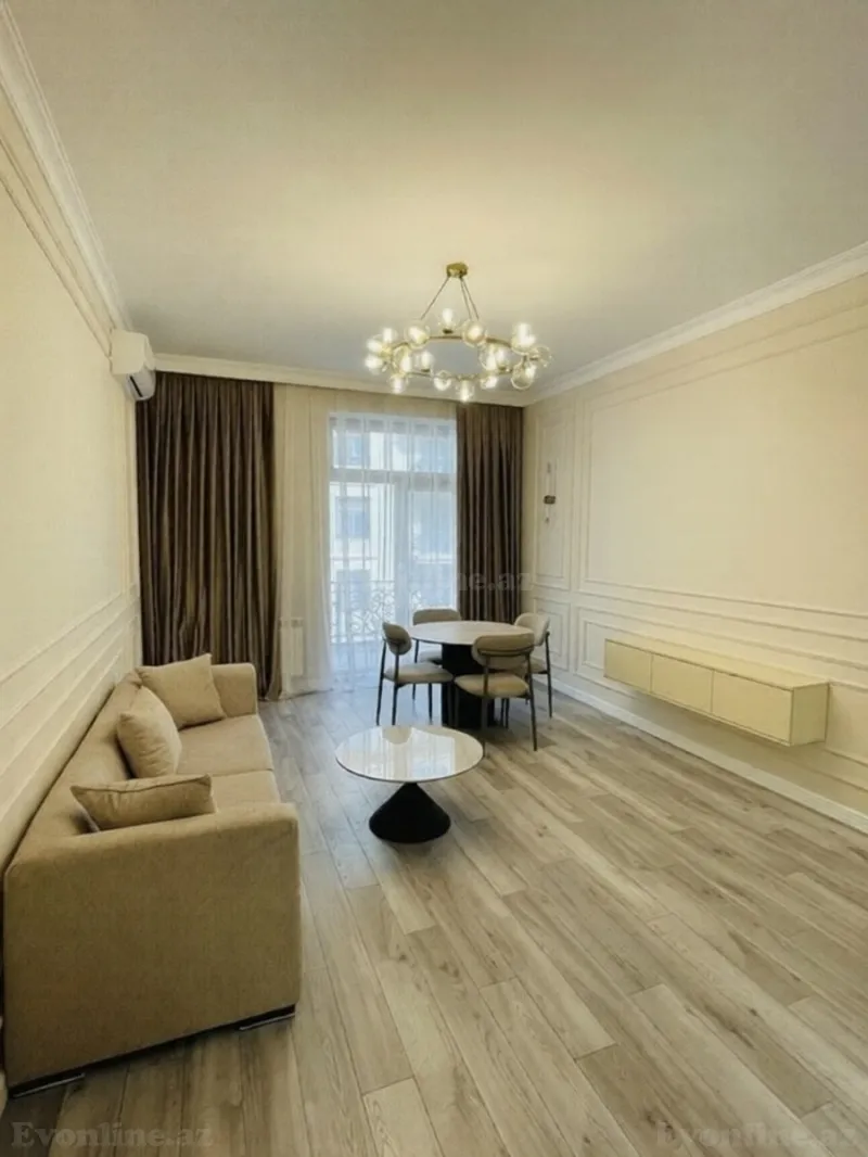 Kirayə verilir 2 otaqlı Mənzil Yeni tikili 70 m² 8 Noyabr m. - şəkil 3