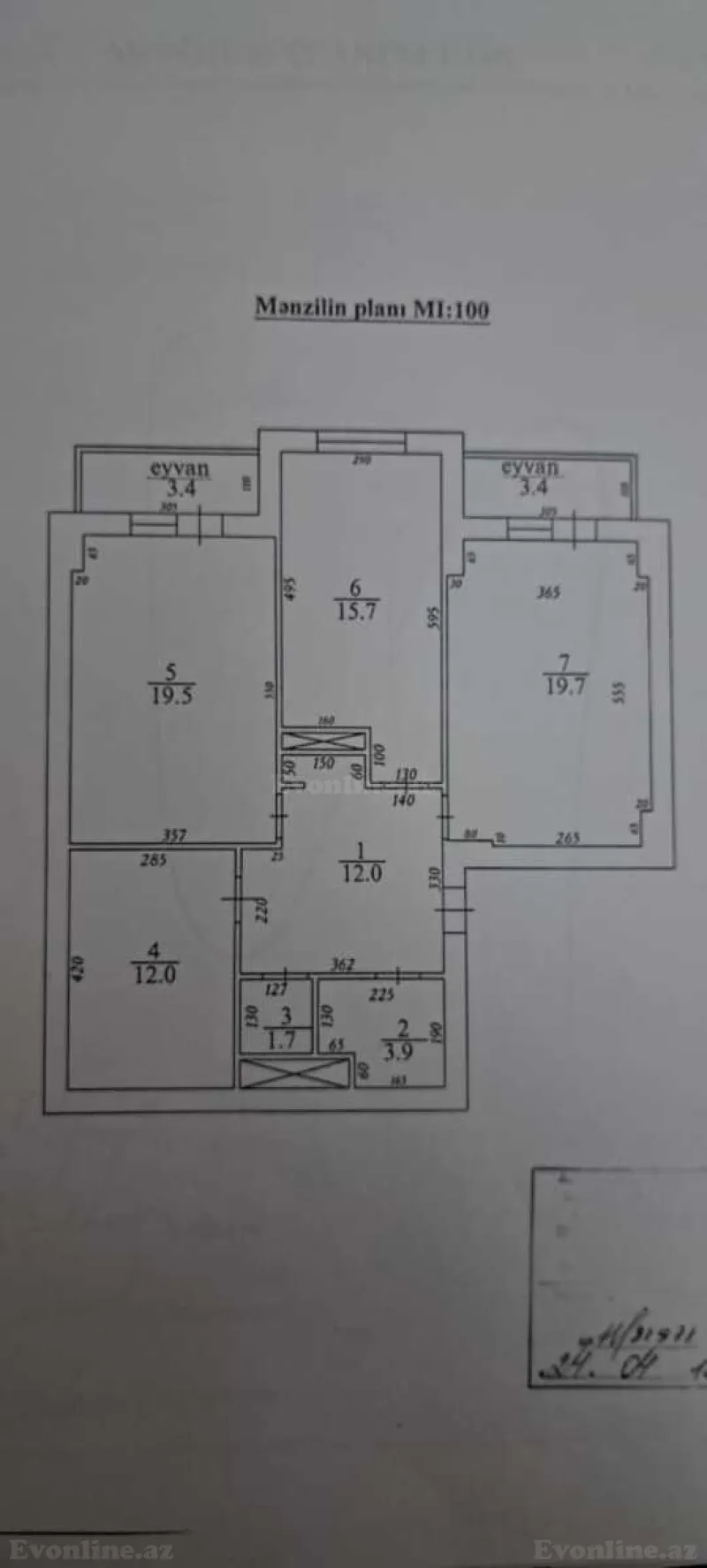 Satılır 3 otaqlı Mənzil Yeni tikili 92 m² Neftçilər m. - şəkil 15