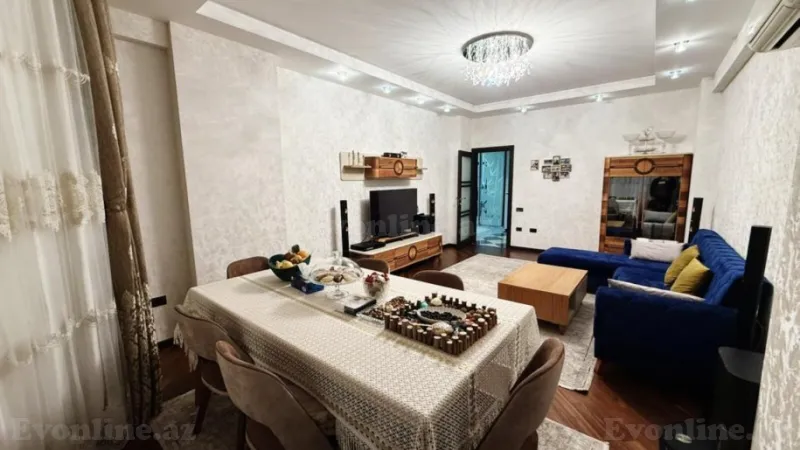 Satılır 3 otaqlı Mənzil Yeni tikili 122 m² Həzi Aslanov m. - şəkil 4