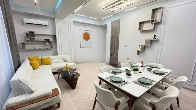 Satılır 3 otaqlı Mənzil Yeni tikili 125 m² Nəsimi r. - şəkil 2
