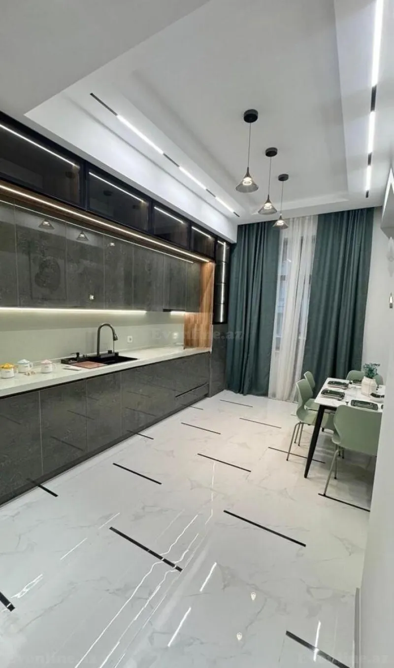 Satılır 3 otaqlı Mənzil Yeni tikili 125 m² Nəsimi r. - şəkil 7