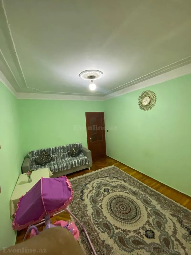 Satılır 2 otaqlı Mənzil Köhnə tikili 61 m² Xətai m. - şəkil 12