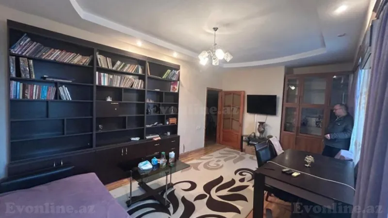Kirayə verilir 2 otaqlı Mənzil Yeni tikili 60 m² Səbail r. - şəkil 2