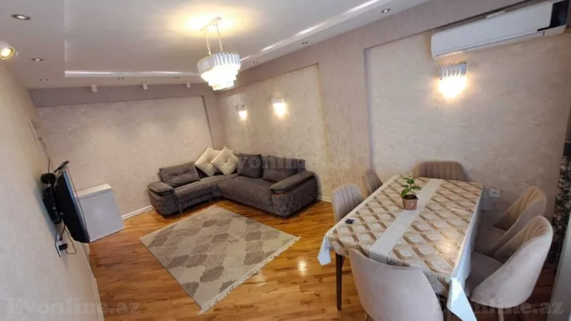 Satılır 3 otaqlı Mənzil Yeni tikili 82 m² Həzi Aslanov m. - şəkil 3