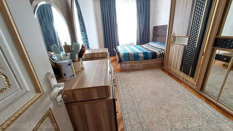 Satılır 3 otaqlı Mənzil Yeni tikili 82 m² Həzi Aslanov m. - şəkil 6