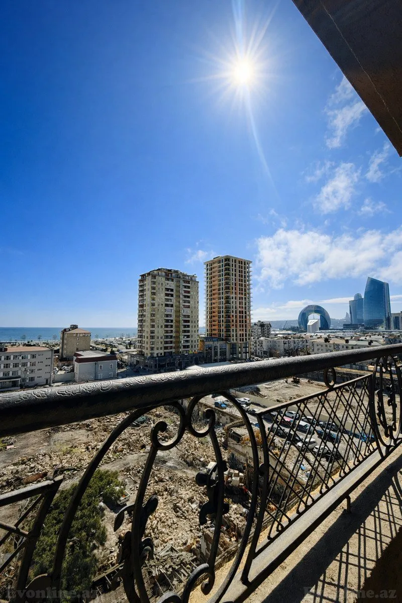 Kirayə verilir 3 otaqlı Mənzil Yeni tikili 124 m² Xətai m. - şəkil 13