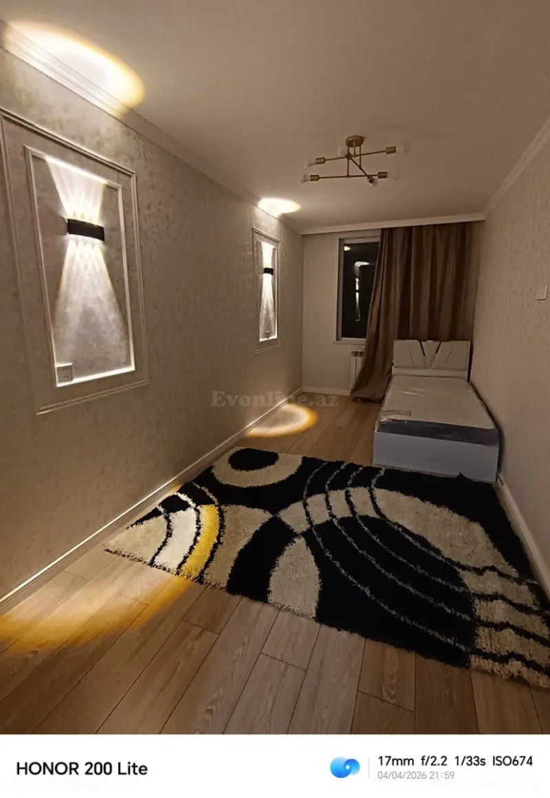 Kirayə verilir 3 otaqlı Mənzil Köhnə tikili 80 m² İnşaatçılar m. - şəkil 25