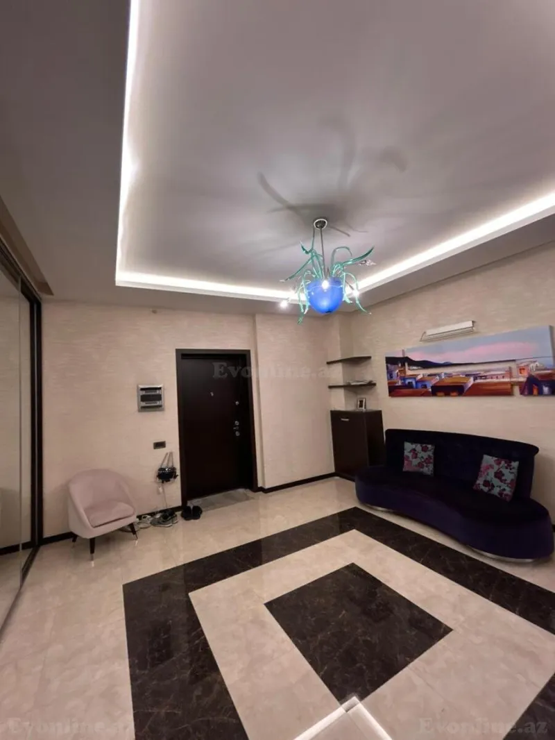 Kirayə verilir 3 otaqlı Mənzil Yeni tikili 185 m² Nəsimi r. - şəkil 2