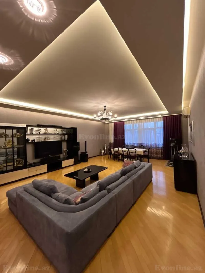 Kirayə verilir 3 otaqlı Mənzil Yeni tikili 185 m² Nəsimi r. - şəkil 4