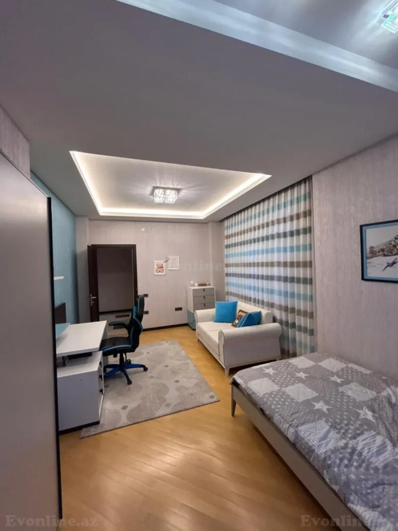 Kirayə verilir 3 otaqlı Mənzil Yeni tikili 185 m² Nəsimi r. - şəkil 6