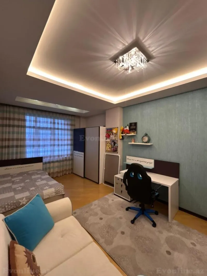 Kirayə verilir 3 otaqlı Mənzil Yeni tikili 185 m² Nəsimi r. - şəkil 7