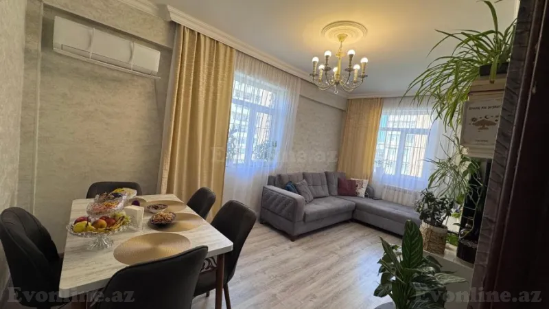 Satılır 2 otaqlı Mənzil Yeni tikili 50 m² 8-ci kilometr - şəkil 2