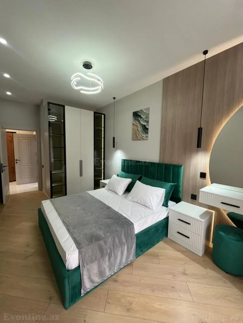 Kirayə verilir 2 otaqlı Mənzil Yeni tikili 65 m² Həzi Aslanov m. - şəkil 2