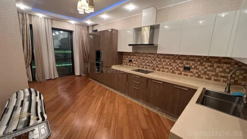 Kirayə verilir 4 otaqlı Mənzil Yeni tikili 200 m² Xətai m. - şəkil 2