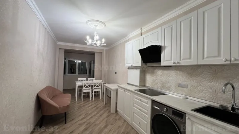 Kirayə verilir 3 otaqlı Mənzil Yeni tikili 90 m² Yasamal - şəkil 5