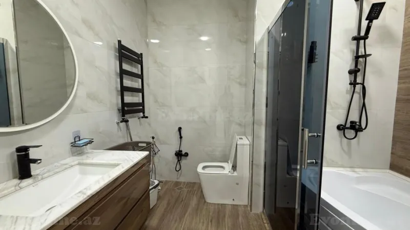 Kirayə verilir 3 otaqlı Mənzil Yeni tikili 130 m² Xətai r. - şəkil 17