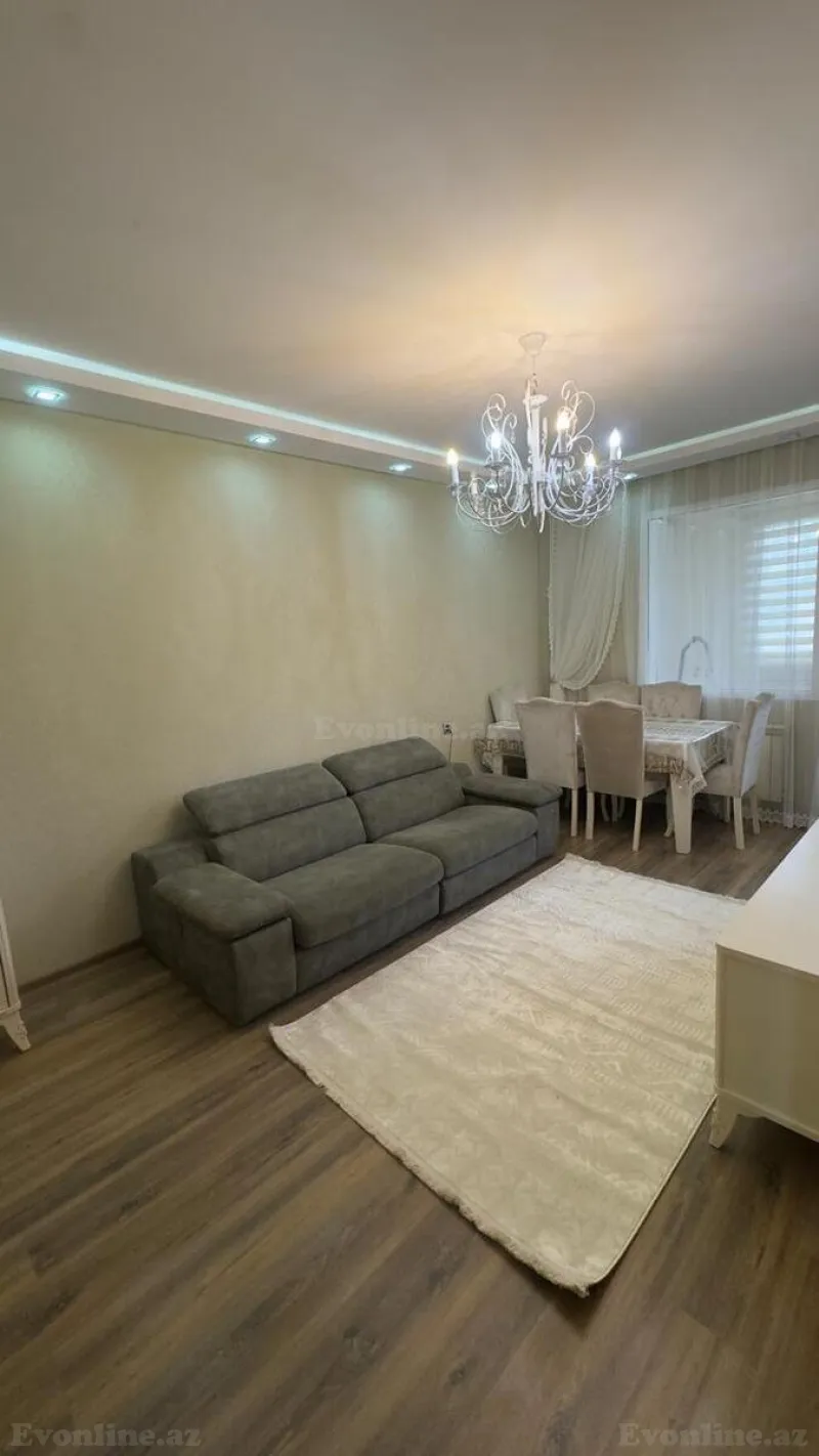 Kirayə verilir 3 otaqlı Mənzil Yeni tikili 80 m² 2-ci mikrorayon