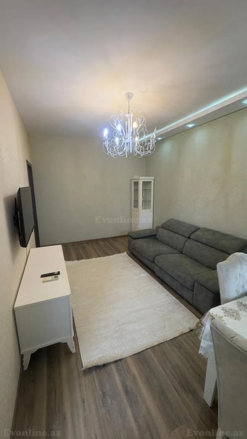 Kirayə verilir 3 otaqlı Mənzil Yeni tikili 80 m² 2-ci mikrorayon - şəkil 2