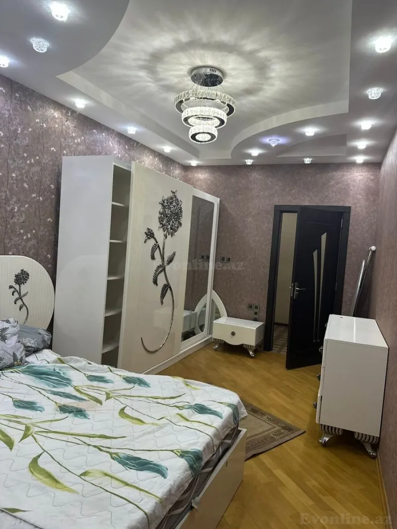 Kirayə verilir 2 otaqlı Mənzil Yeni tikili 90 m² Həzi Aslanov m. - şəkil 4