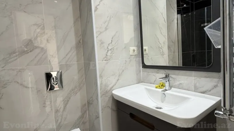 Kirayə verilir 2 otaqlı Mənzil Yeni tikili 55 m² Yasamal r. - şəkil 9