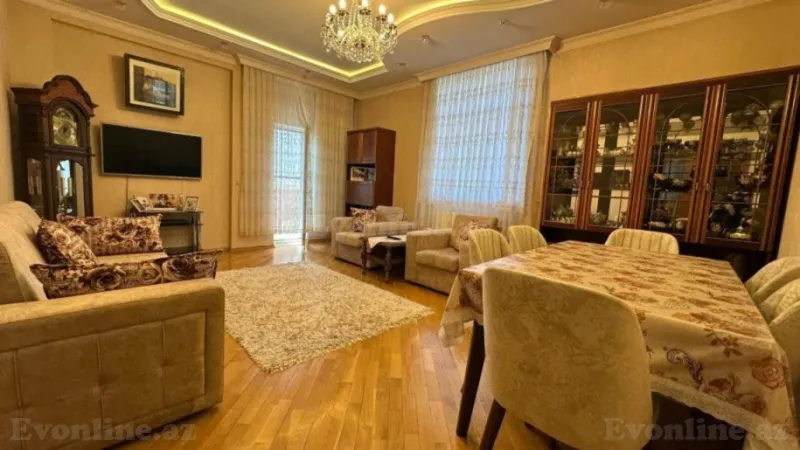 Satılır 3 otaqlı Mənzil Yeni tikili 145 m² İnşaatçılar m. - şəkil 2