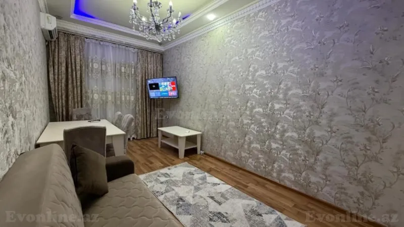 Kirayə verilir 2 otaqlı Mənzil Yeni tikili 58 m² Nəriman Nərimanov m. - şəkil 3