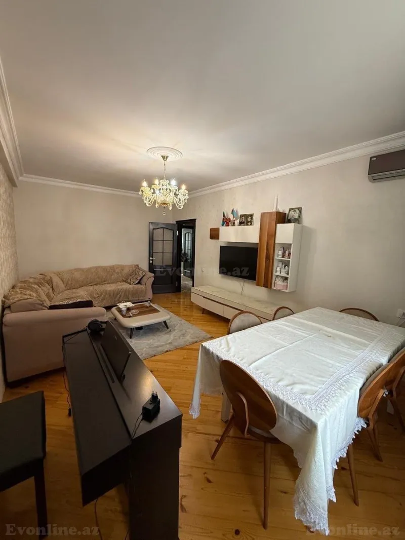 Satılır 3 otaqlı Mənzil Yeni tikili 118 m² Həzi Aslanov m. - şəkil 3