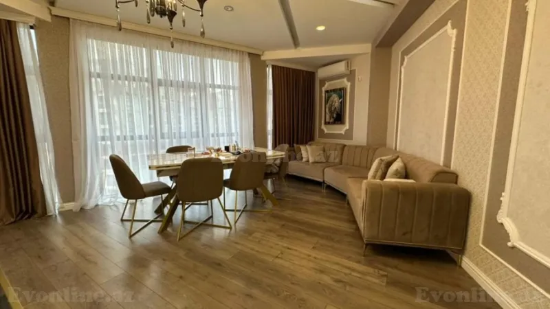 Kirayə verilir 4 otaqlı Mənzil Yeni tikili 125 m² Nəriman Nərimanov m. - şəkil 6