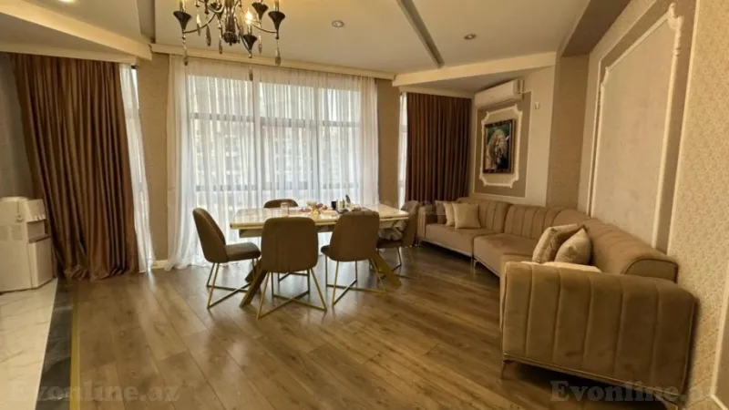 Kirayə verilir 4 otaqlı Mənzil Yeni tikili 125 m² Nəriman Nərimanov m. - şəkil 11