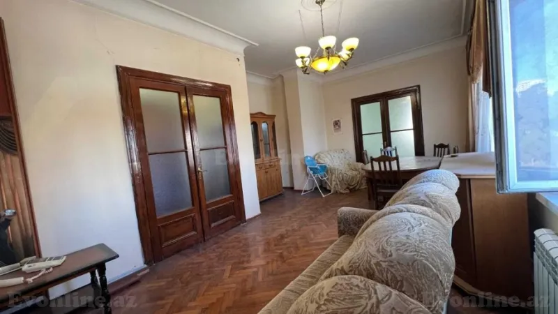 Satılır 3 otaqlı Mənzil Köhnə tikili 100 m² Nəsimi r. - şəkil 3