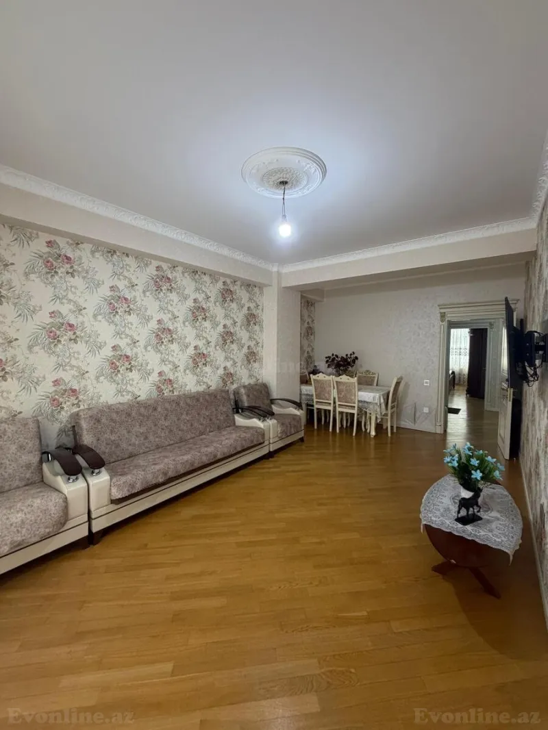 Satılır 3 otaqlı Mənzil Yeni tikili 103 m² Sabunçu r. - şəkil 2