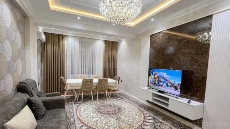 Satılır 3 otaqlı Mənzil Yeni tikili 116 m² Gənclik m. - şəkil 2