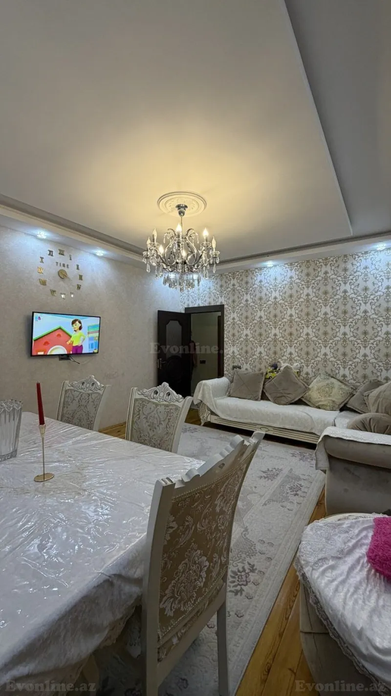 Satılır 2 otaqlı Mənzil Yeni tikili 74 m² Masazır - şəkil 4