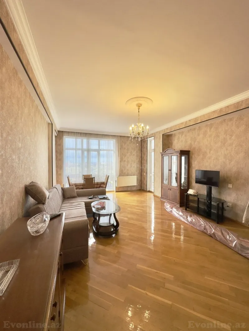 Kirayə verilir 3 otaqlı Mənzil Yeni tikili 130 m² Nəriman Nərimanov m. - şəkil 2