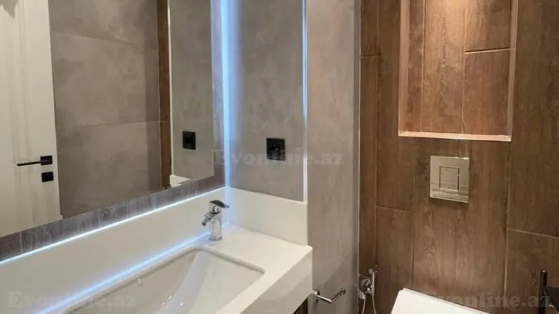 Kirayə verilir 2 otaqlı Mənzil Yeni tikili 76 m² 8 Noyabr m. - şəkil 4