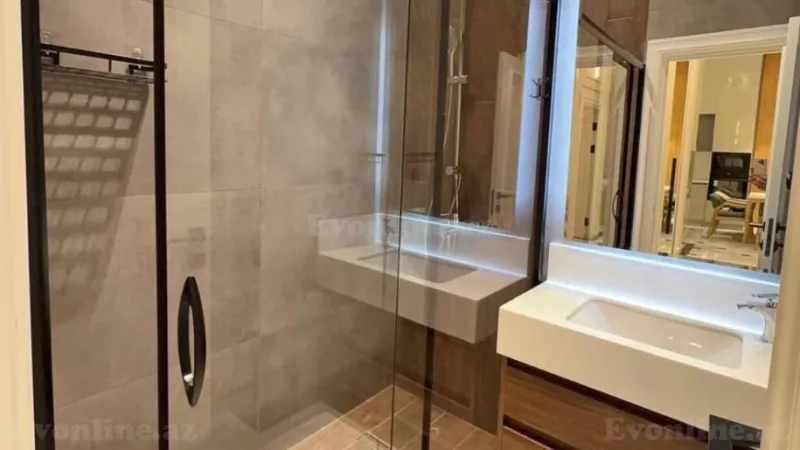 Kirayə verilir 2 otaqlı Mənzil Yeni tikili 76 m² 8 Noyabr m. - şəkil 5