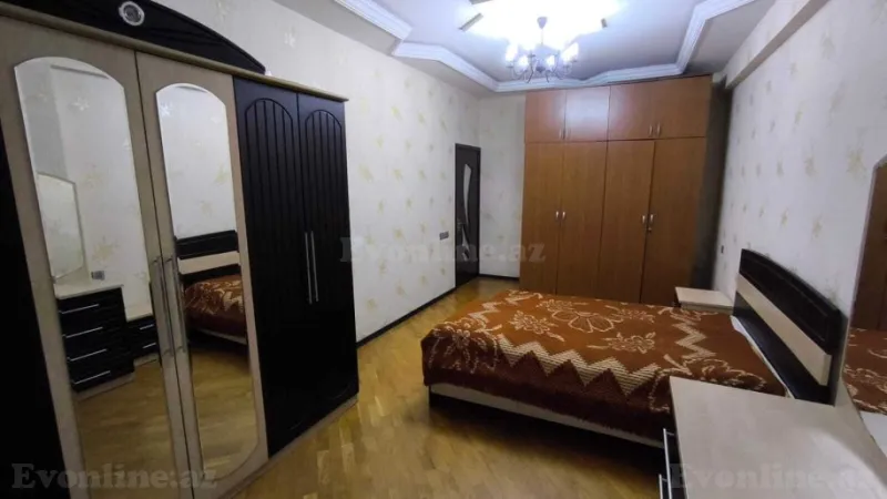 Kirayə verilir 4 otaqlı Mənzil Yeni tikili 155 m² Nəsimi m. - şəkil 6