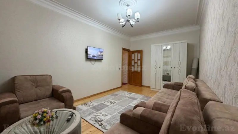 1 otaqlı Mənzil 38 m² Massiv V Kirayə verilir
