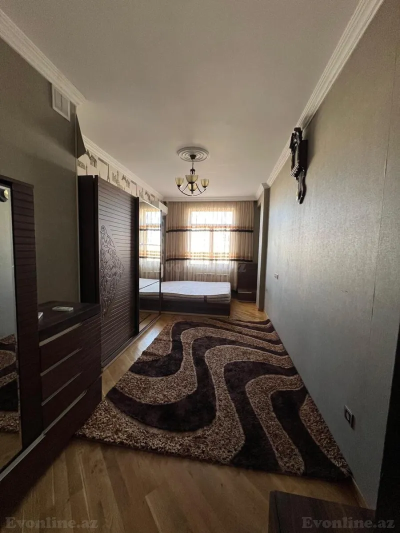 Kirayə verilir 3 otaqlı Mənzil Yeni tikili 90 m² Yasamal - şəkil 3