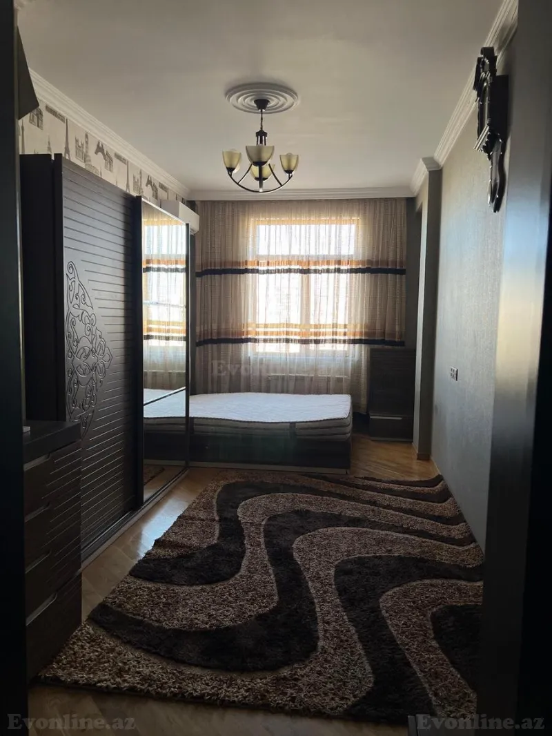 Kirayə verilir 3 otaqlı Mənzil Yeni tikili 90 m² Yasamal - şəkil 7