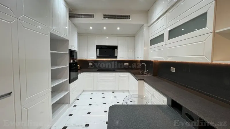 Kirayə verilir 2 otaqlı Mənzil Yeni tikili 88 m² Nəsimi r. - şəkil 3