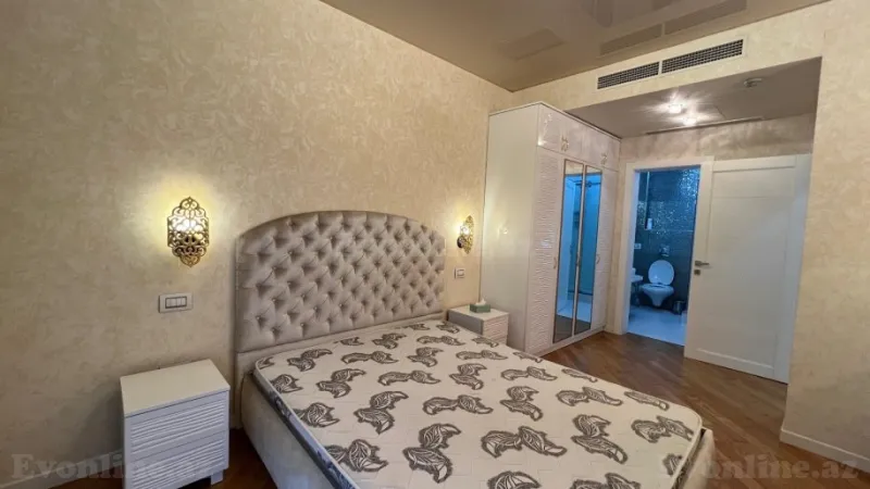 Kirayə verilir 2 otaqlı Mənzil Yeni tikili 88 m² Nəsimi r. - şəkil 5