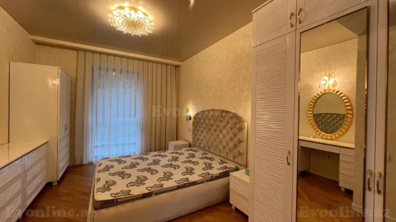 Kirayə verilir 2 otaqlı Mənzil Yeni tikili 88 m² Nəsimi r. - şəkil 6