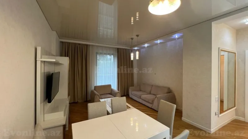 Kirayə verilir 2 otaqlı Mənzil Yeni tikili 88 m² Nəsimi r. - şəkil 7